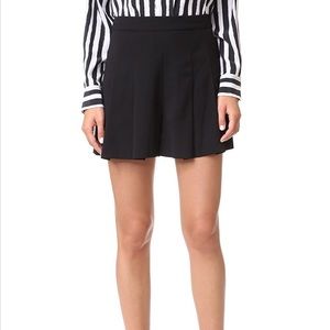 Alice and Olivia Winslet Pleated Shorts